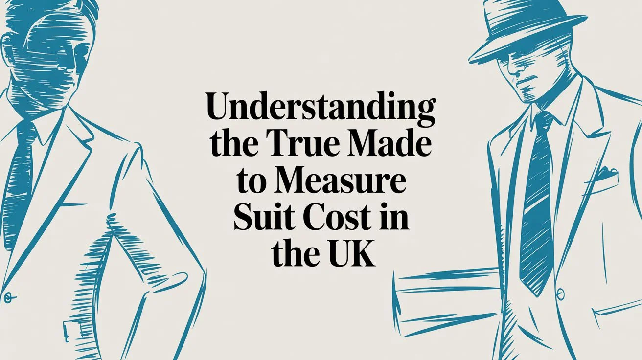 Made to measure suit cost suit illustration 1