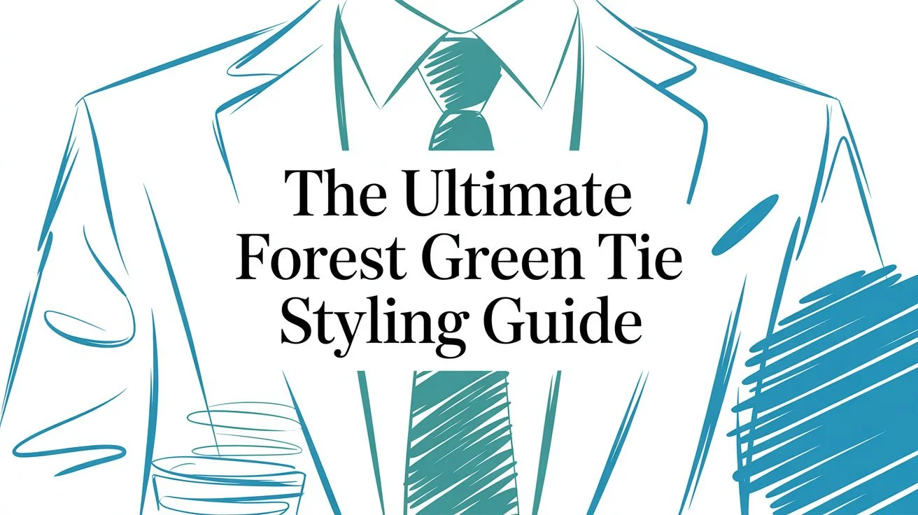 forest-green-tie-styling-guide Forest green tie styling guide