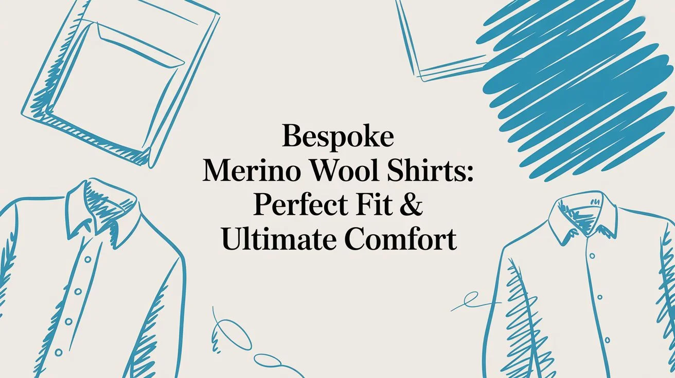 Merino wool shirts tailored shirts
