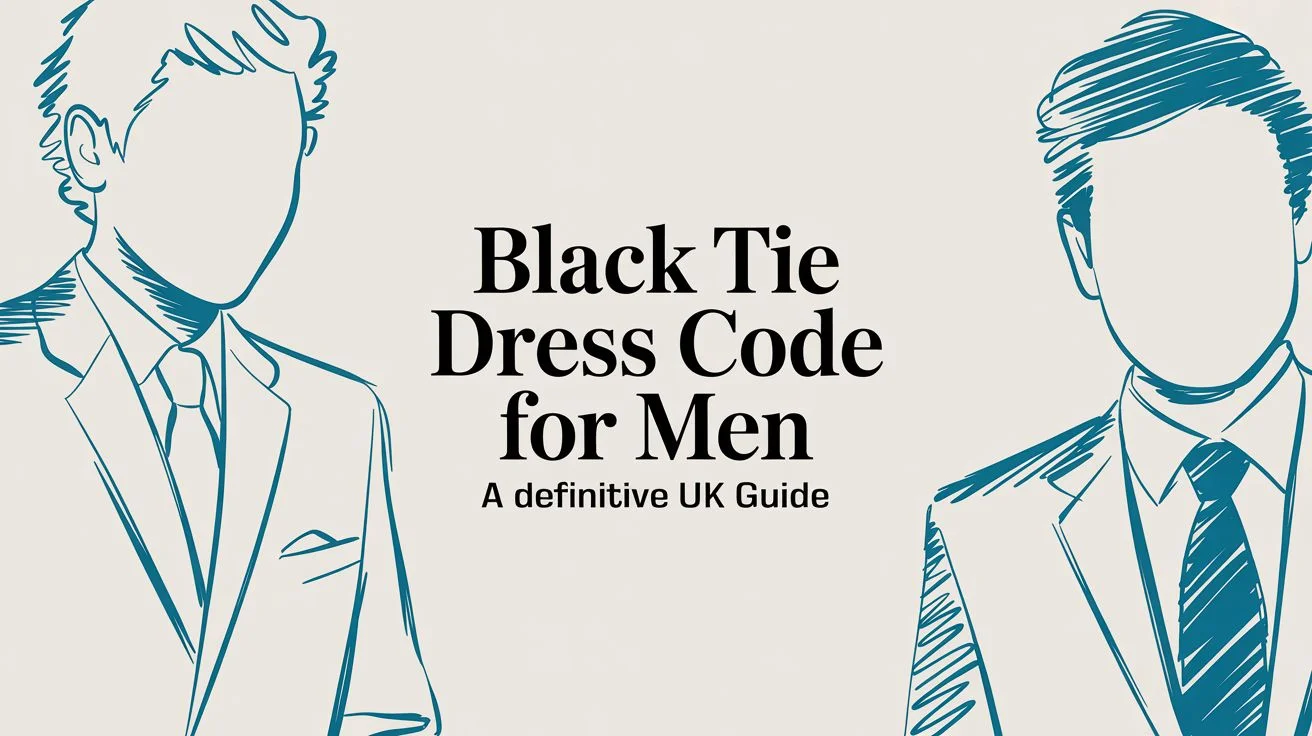 Black tie dress code for men formal wear