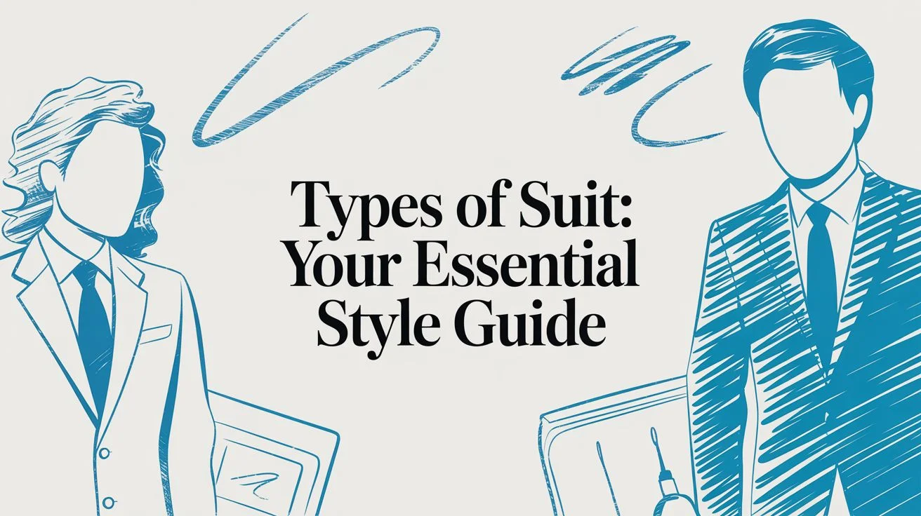 Types of suit fashion guide