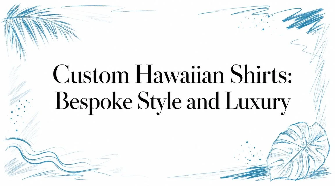 Custom hawaiian shirts tropical design