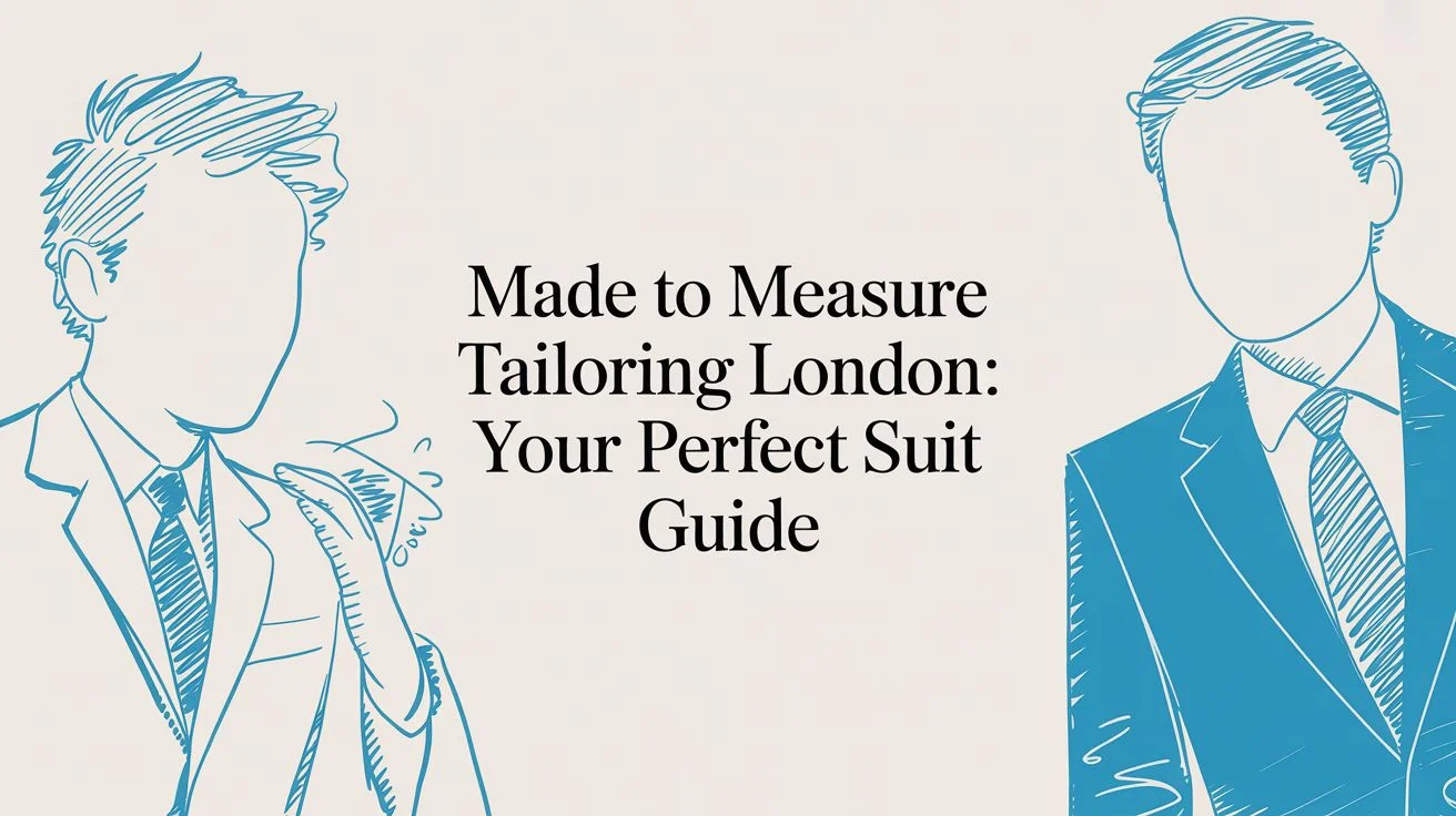 Made to measure tailoring london suit guide