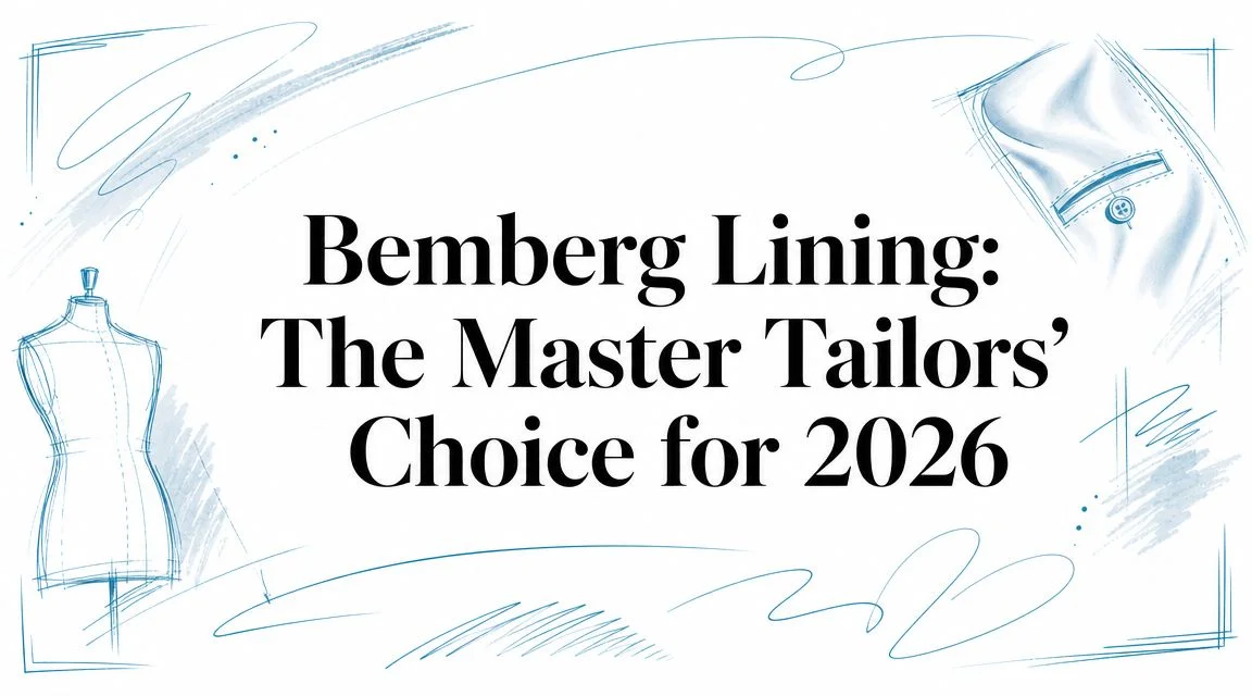 Bemberg lining tailoring design