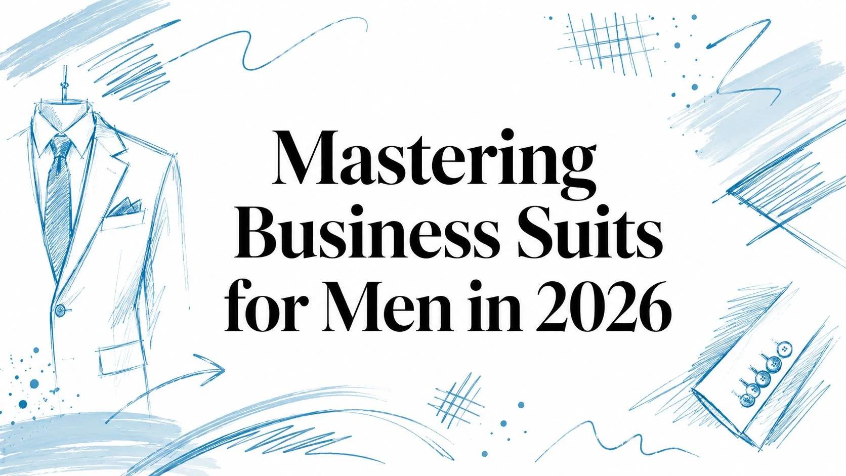 Business suits for men suit sketch