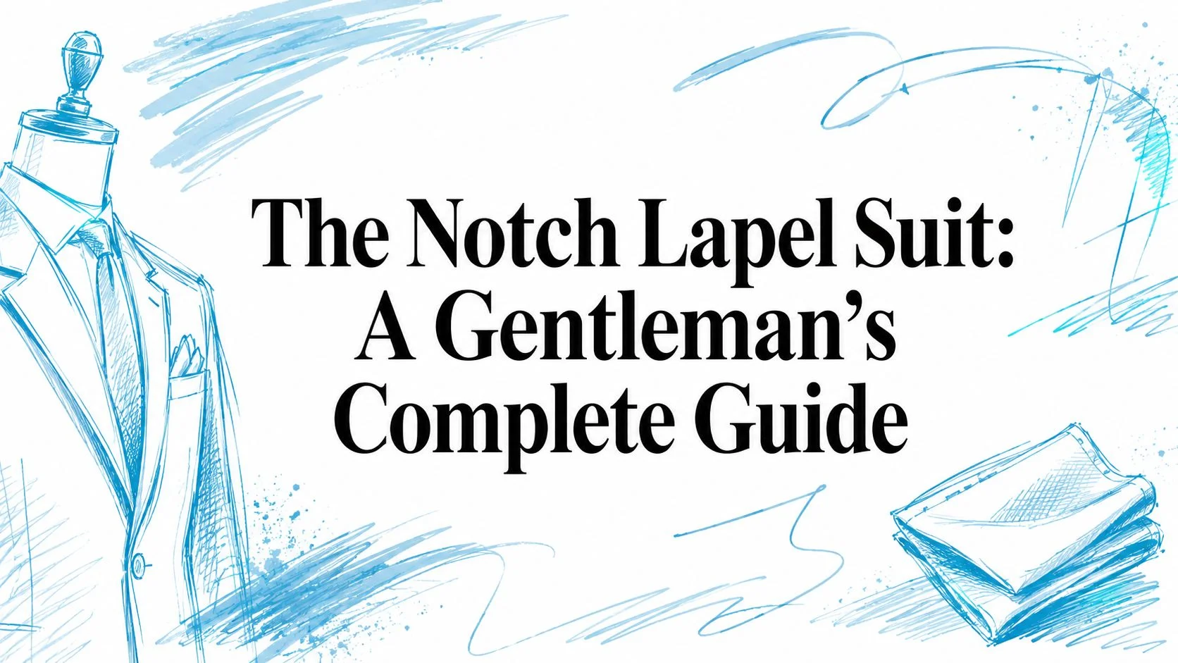 Notch lapel suit fashion guide