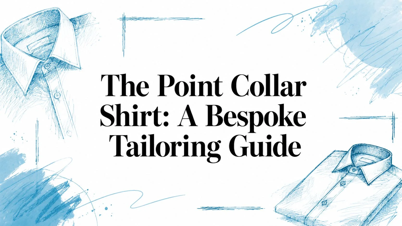 Point collar shirt tailoring guide