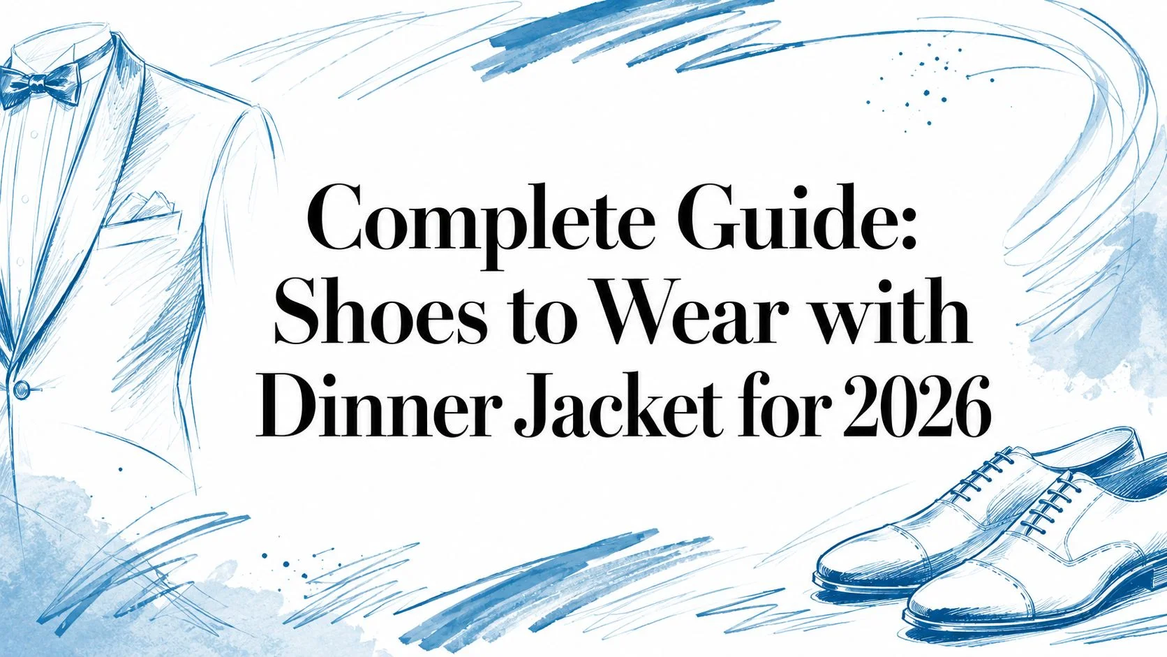 Shoes to wear with dinner jacket formal shoes