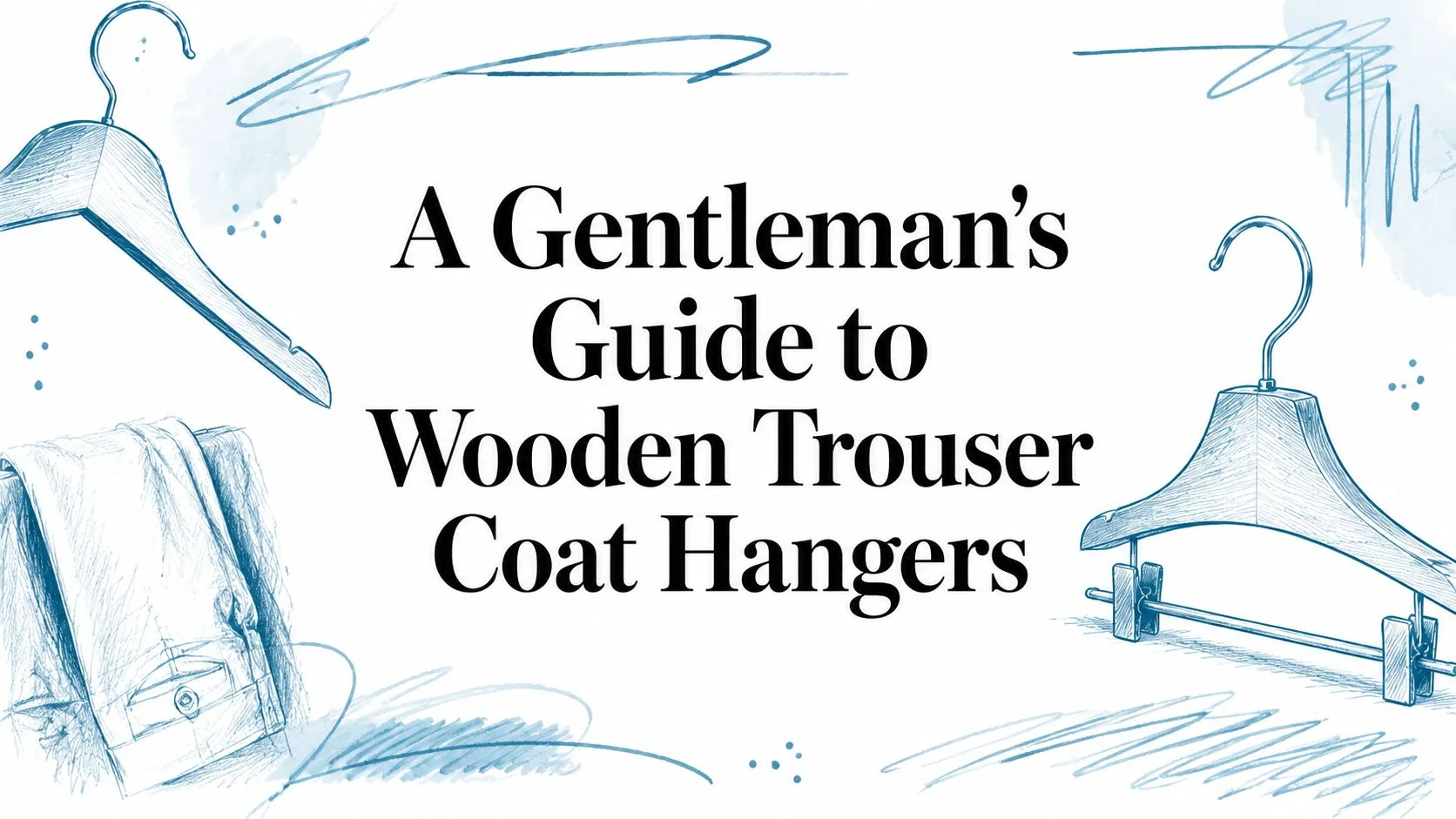 Wooden trouser coat hangers coat hangers