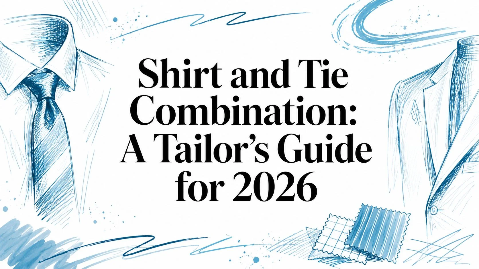 Shirt and tie combination fashion guide