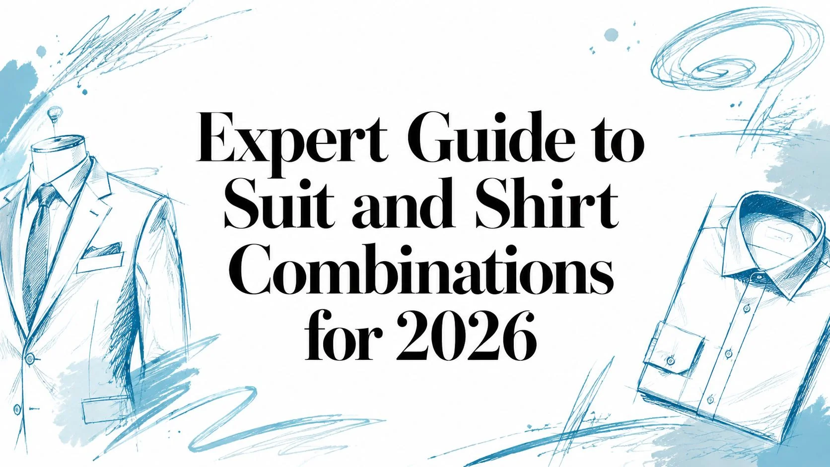 Suit and shirt combinations fashion guide